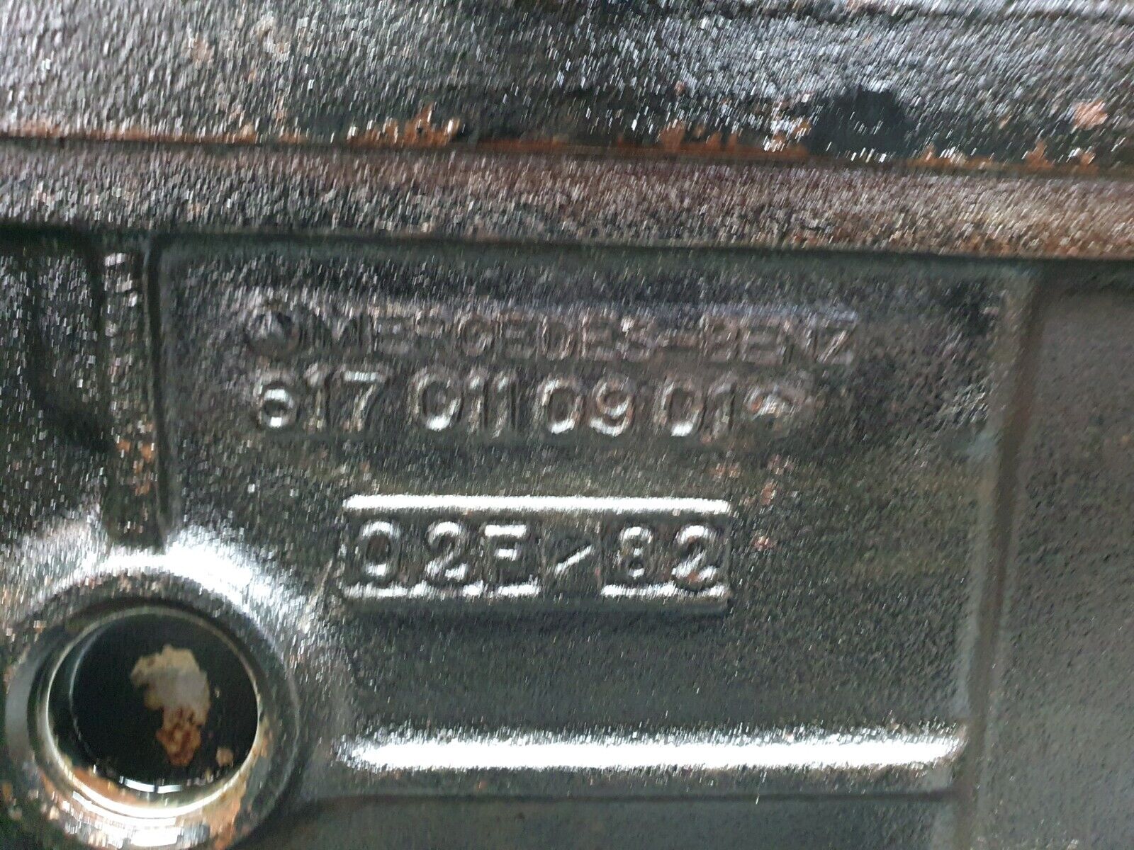 40865 Mercedes-Benz W123 300D Complete Engine 617.912 6170110901