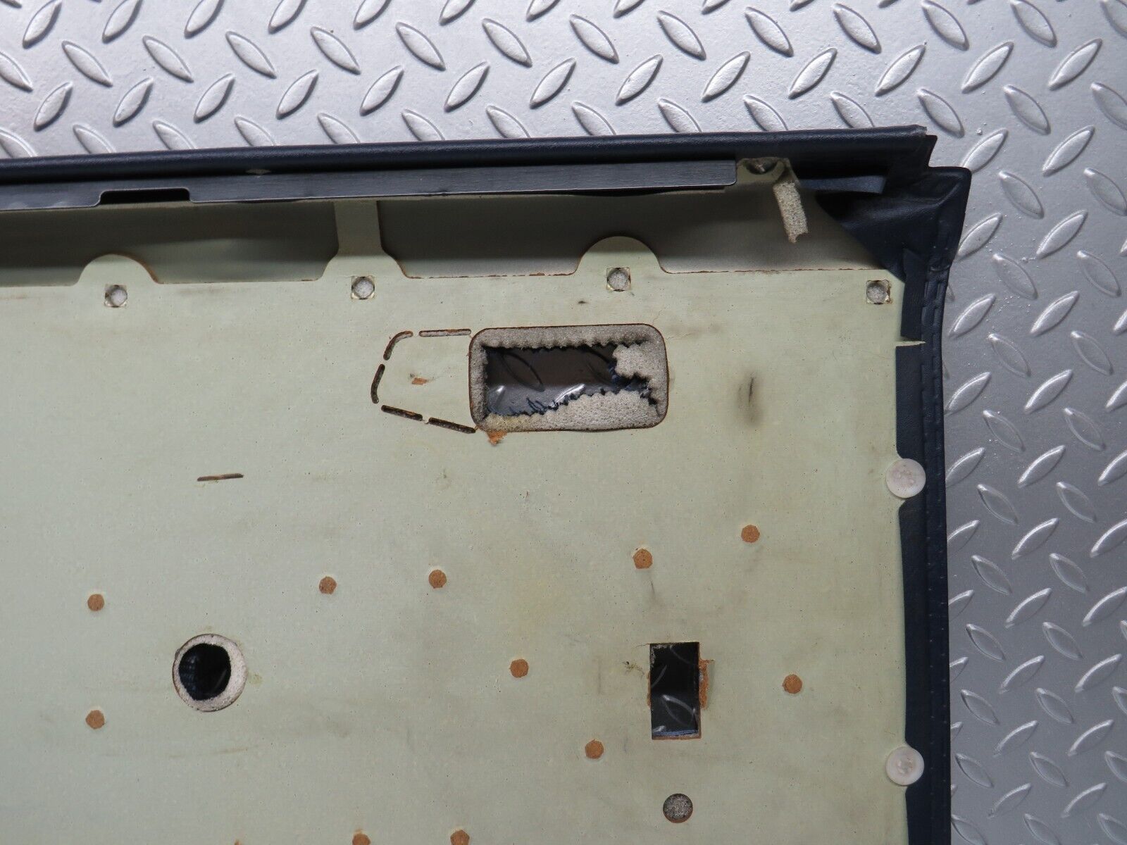 31939 Mercedes-Benz W123 230E Rear Right Door Card Blue