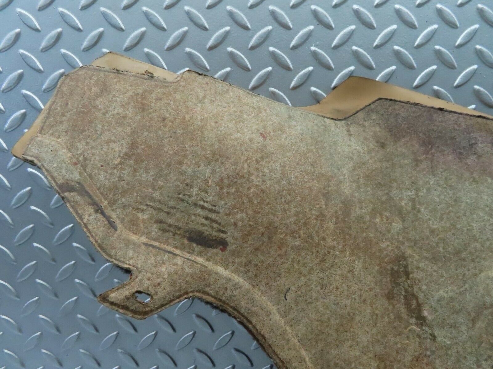 6502 Mercedes-Benz S124 E220 Wagon Centre Console Carpet Right Side Black