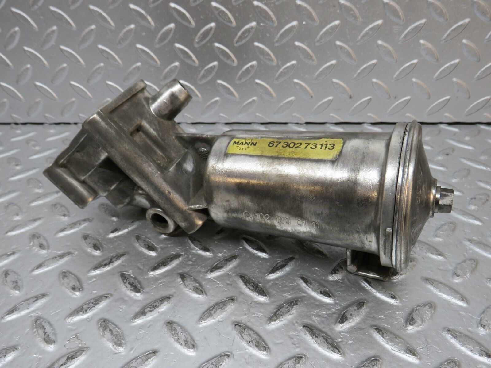 31969 Mercedes-Benz W123 230E Oil Filter Housing 1021800111