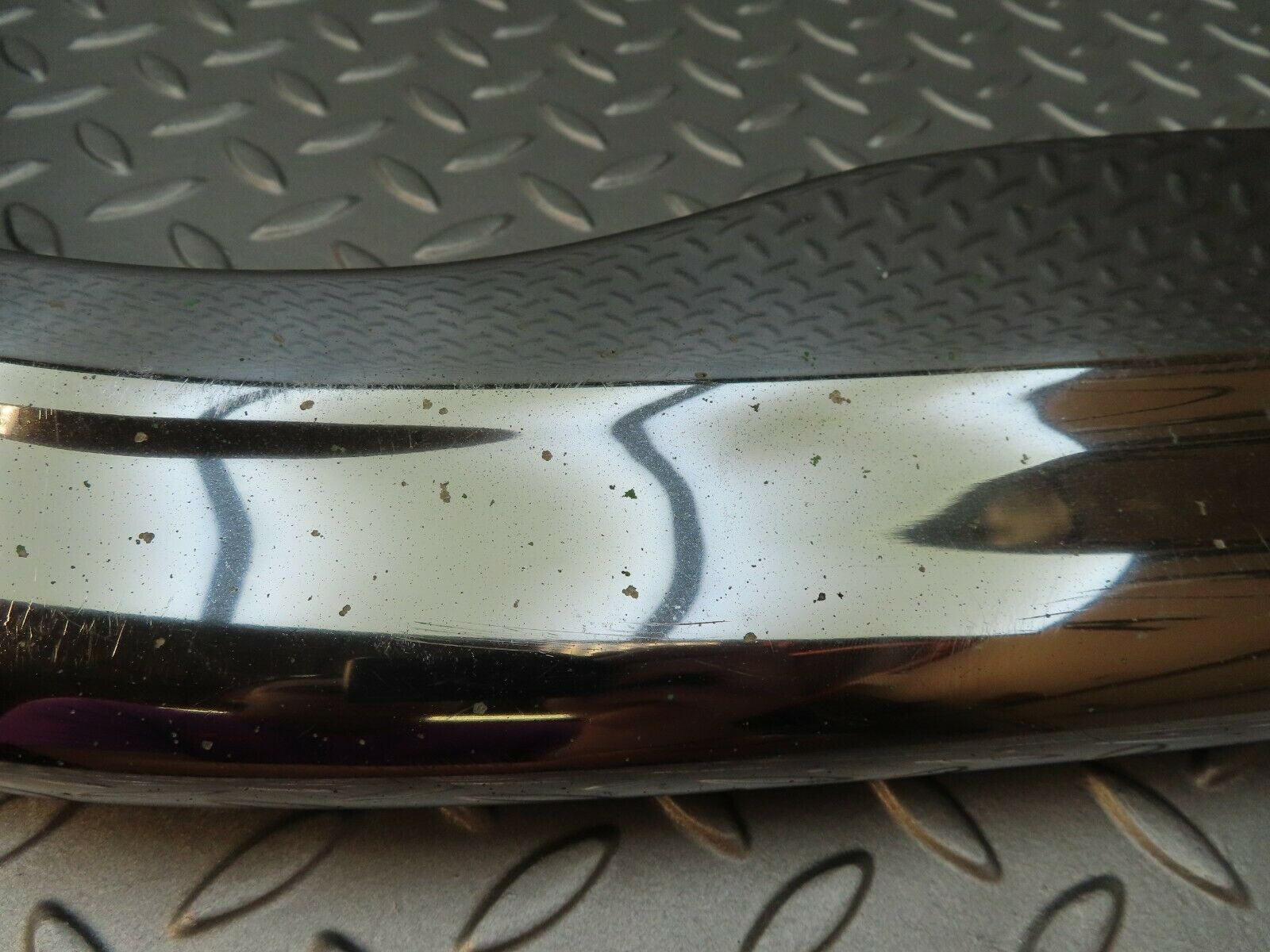 3473 Mercedes-Benz W108 280SE Front Right Upper Bumper Chrome