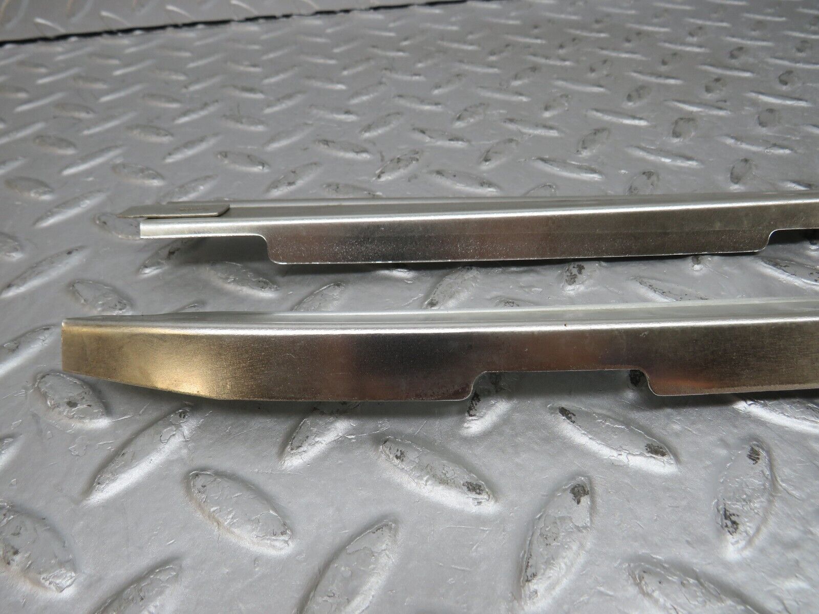 36310 Mercedes-Benz W126 420SE A Pillar Chrome Cover Trim Pair