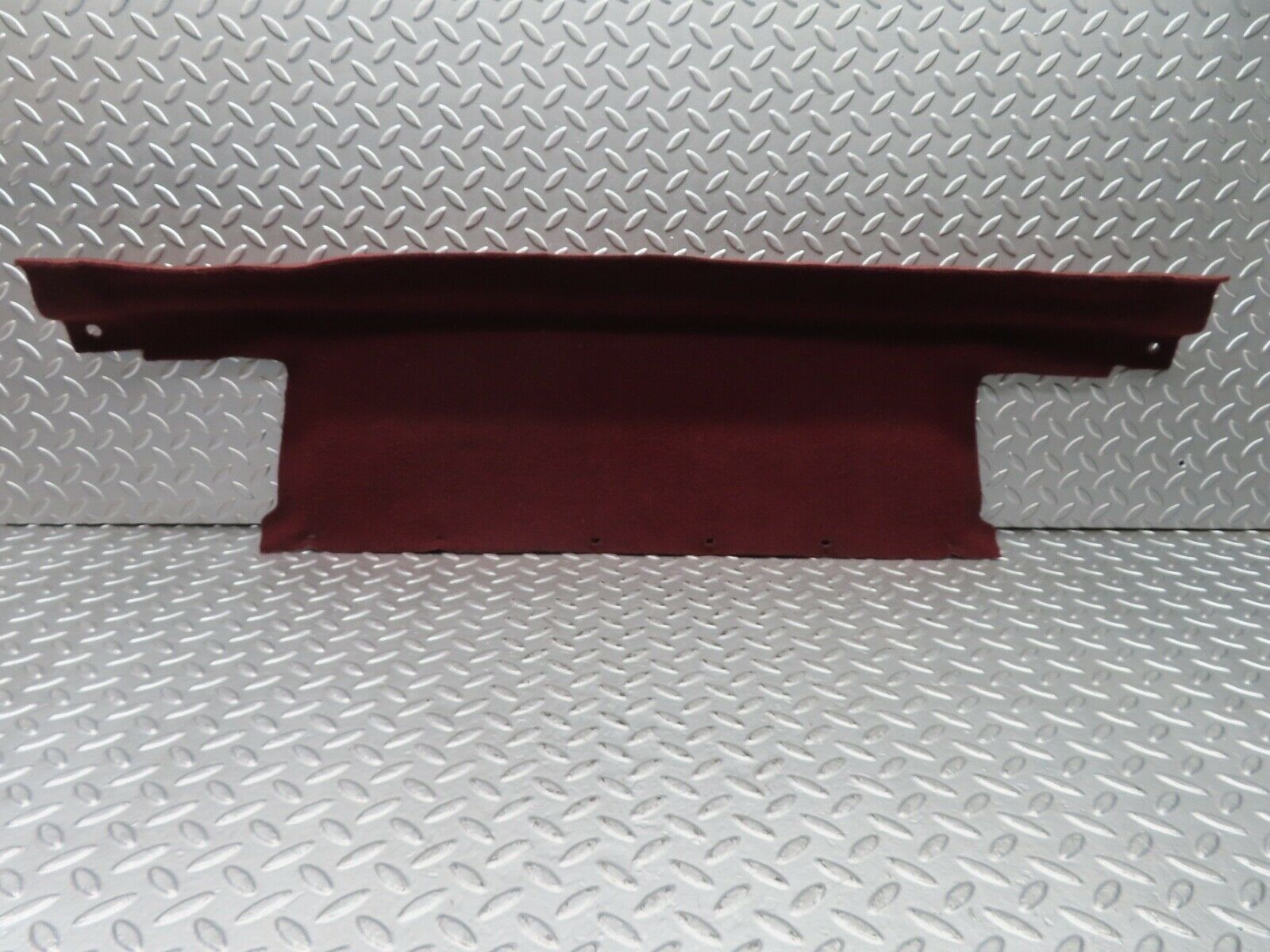 21499 Mercedes-Benz W126 300SE Boot Rear Carpet Cover Burgundy Red 1266940090
