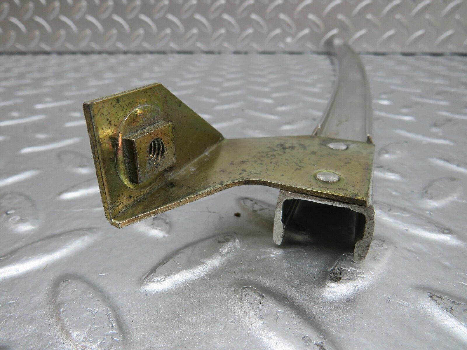 26784 Mercedes-Benz W123 240D Rear Right Chrome Window Channel