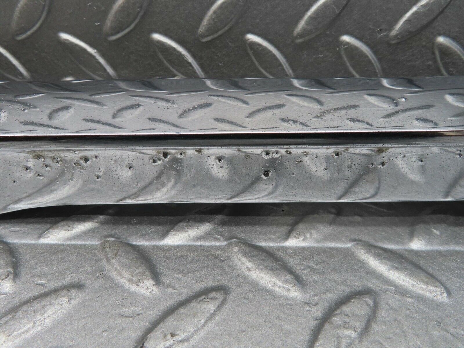 14108 Mercedes-Benz C107 280SLC Trunk Chrome number Plate Light Holder