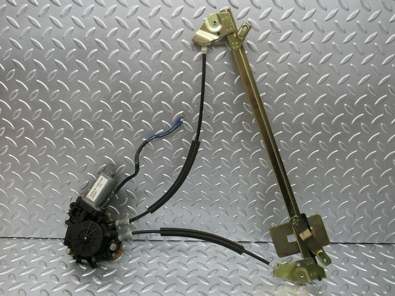 24421 Mercedes-Benz S124 220TE Wagon Rear Left Power Window Regulator With Motor