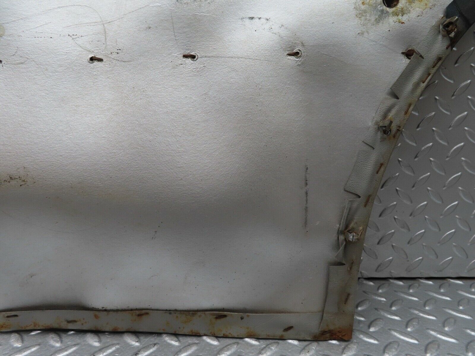 18577 Mercedes-Benz W120 W121 Ponton Rear Left Door Card Grey