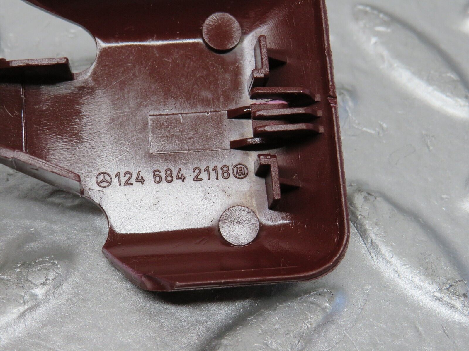 31897 Mercedes-Benz W124 Front Seat Rail Trim Cover 1246842118