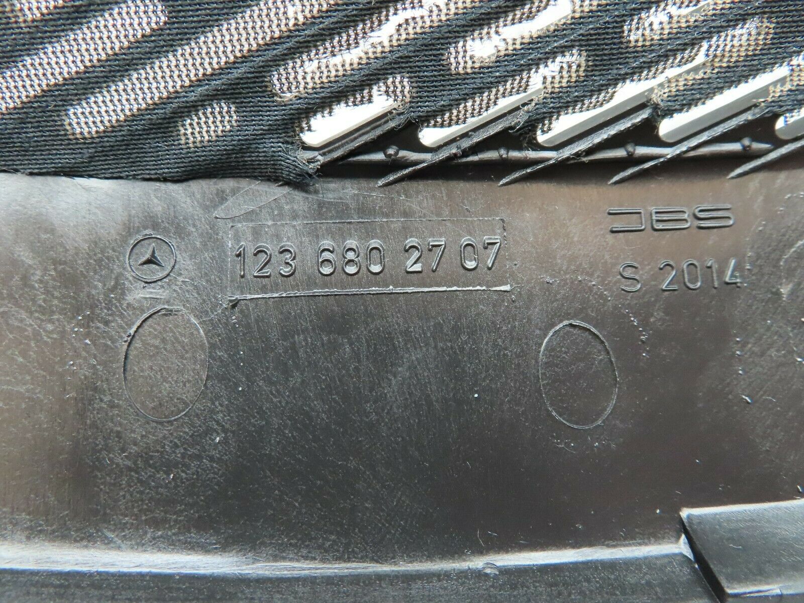 3713 Mercedes-Benz S123 200T Wagon Dash Speaker Cover Grill Left 1236802707