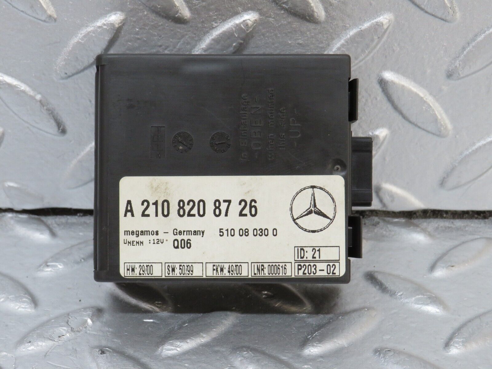 34865 Mercedes-Benz W210 320E Anti Theft Sensor 2108208726