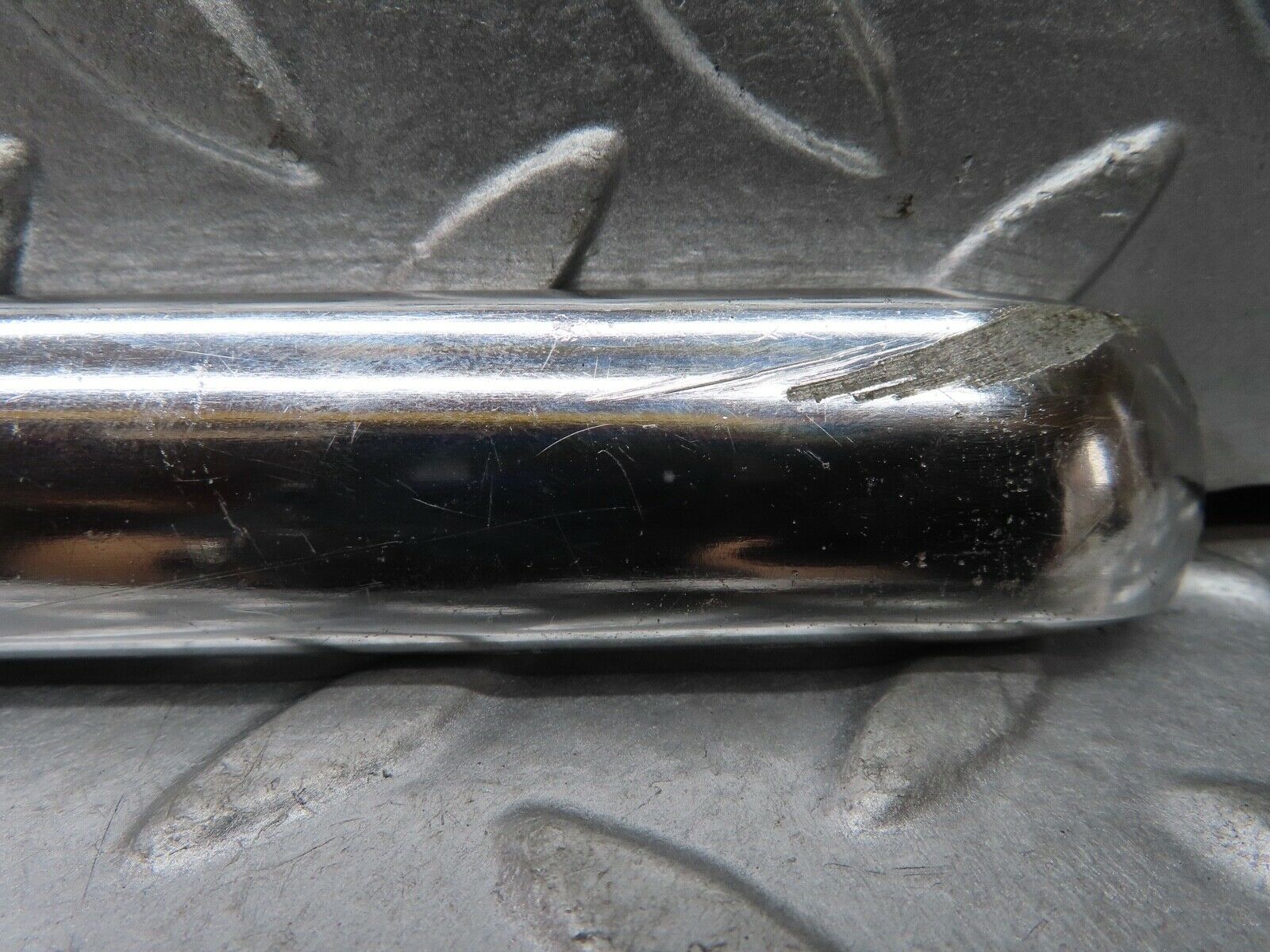 19019 Mercedes-Benz W120 W121 Ponton Front Fender Wing Lower Chrome Moulding Trim