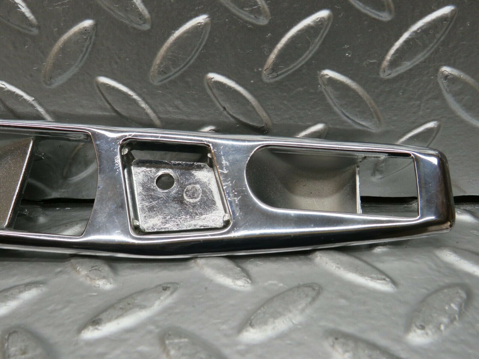 22747 Mercedes-Benz C107 450SL Interior Door Handle Chrome Surround Right Side