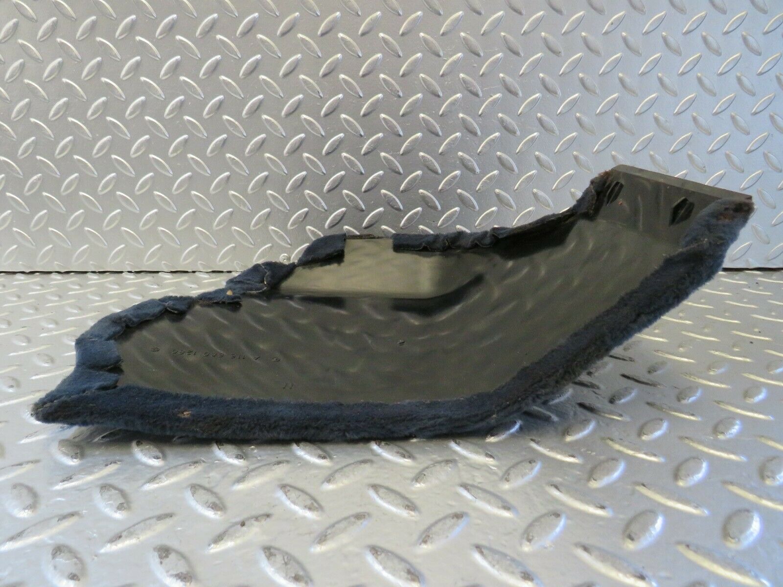 23251 Mercedes-Benz W116 350SE Front Right Kick Panel Blue 1166801280