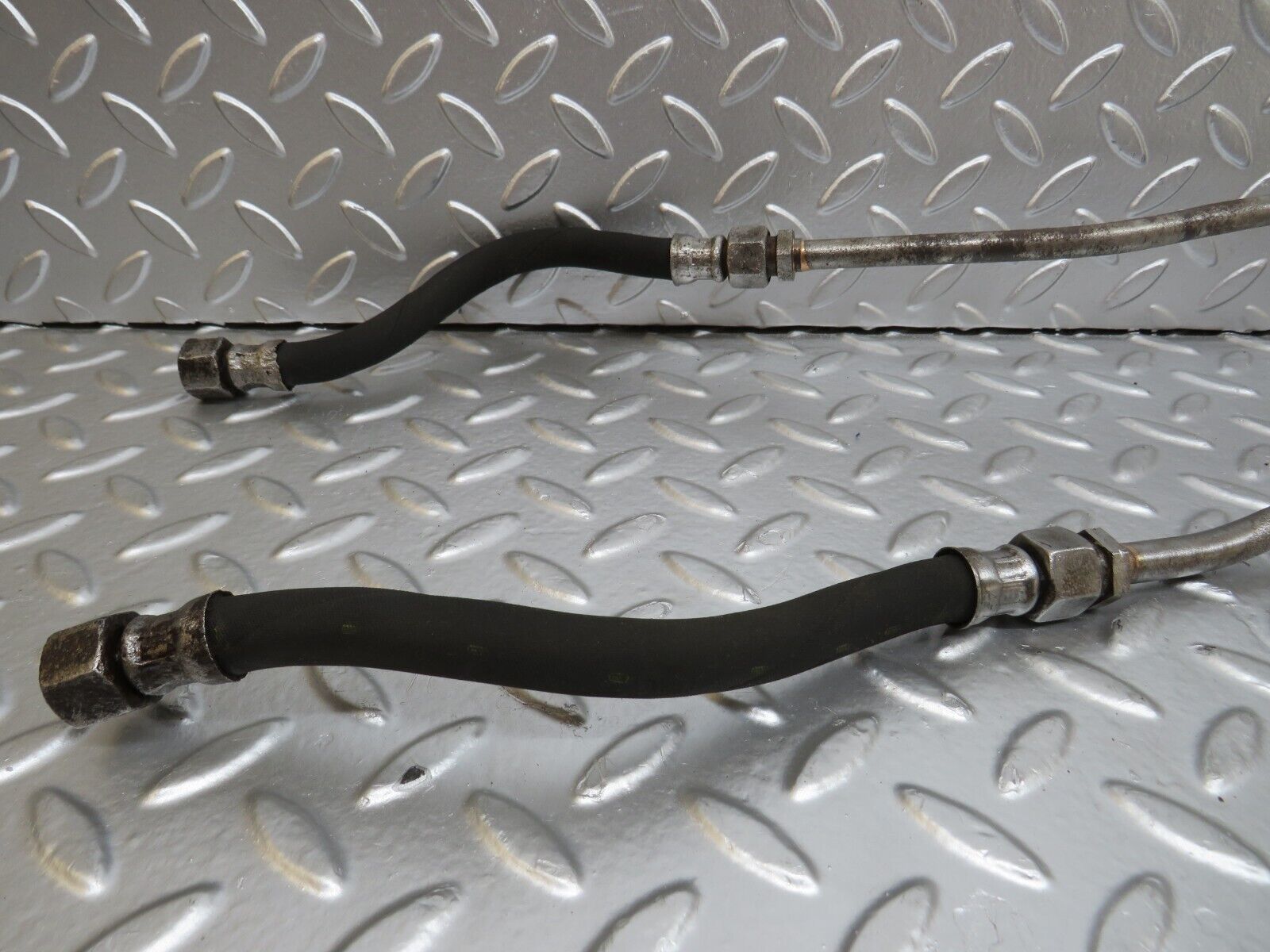 26309 Mercedes-Benz W116 450SE Power Steering Oil Pipe Hose Pair