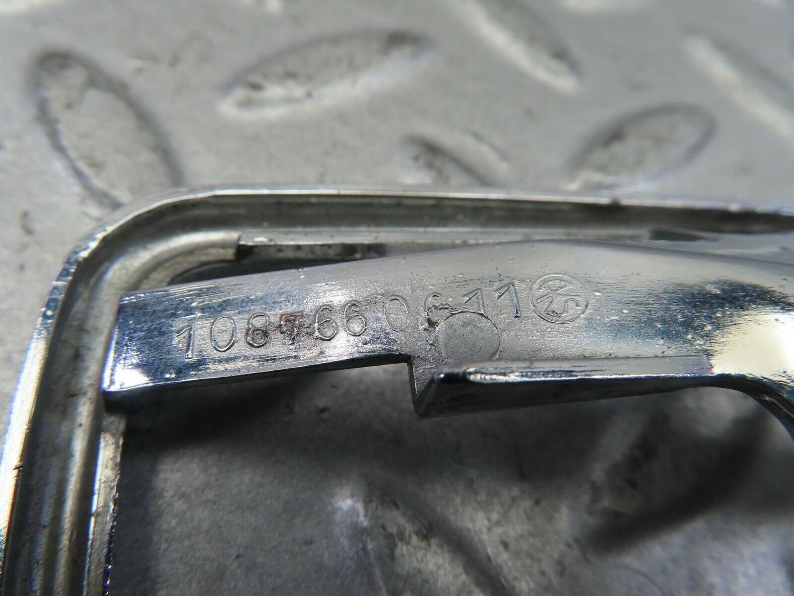 8641 Mercedes-Benz W108 Chrome Frame For Door Opener Right 1087660611