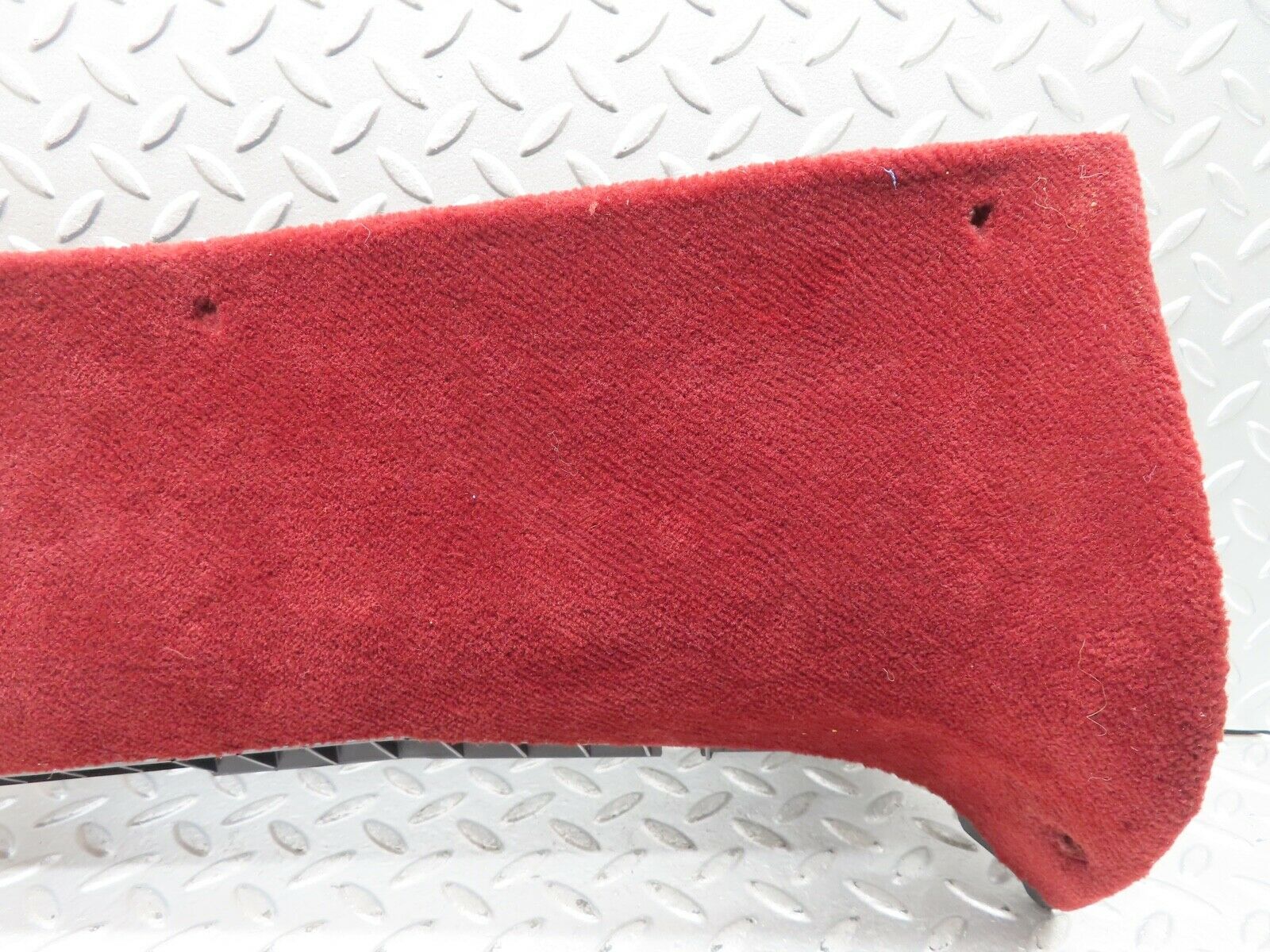 21497 Mercedes-Benz W126 300SE Under Dash Panel Left Burgundy Red 1268305144