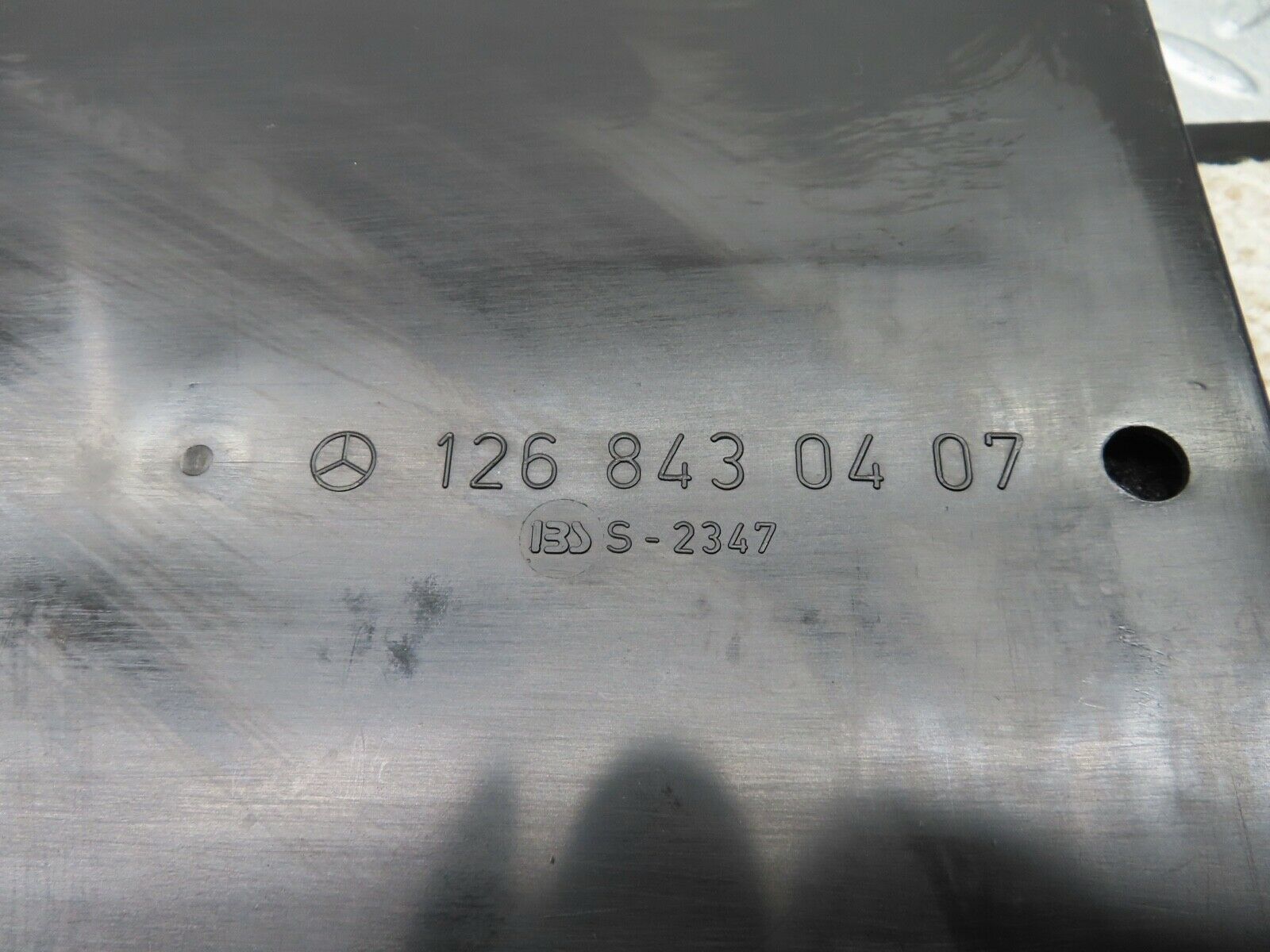 21470 Mercedes-Benz W126 300SE Rear Right Parcel Shelf Storage 1268430407