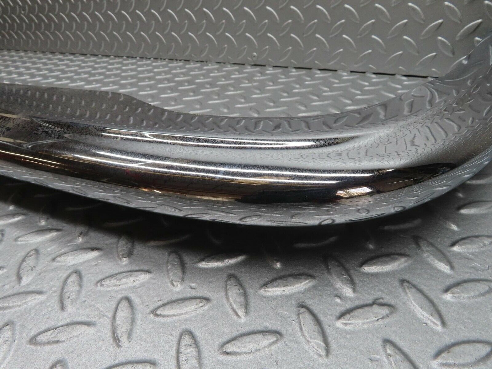 12964 Mercedes-Benz W111 220SE Front Left Upper Bumper Chrome