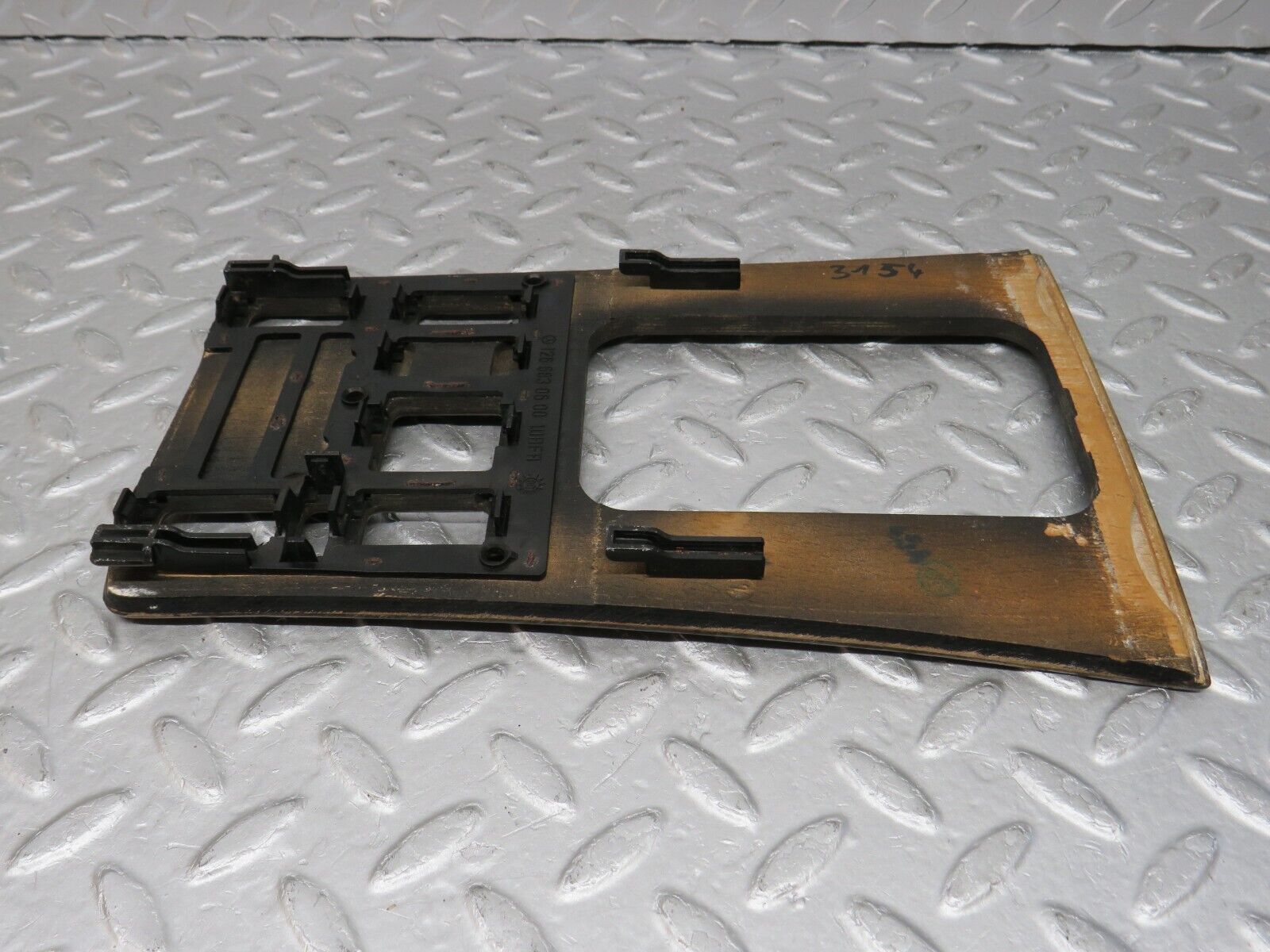 36002 Mercedes-Benz W126 420SE Centre Console Wood Panel 1266830600