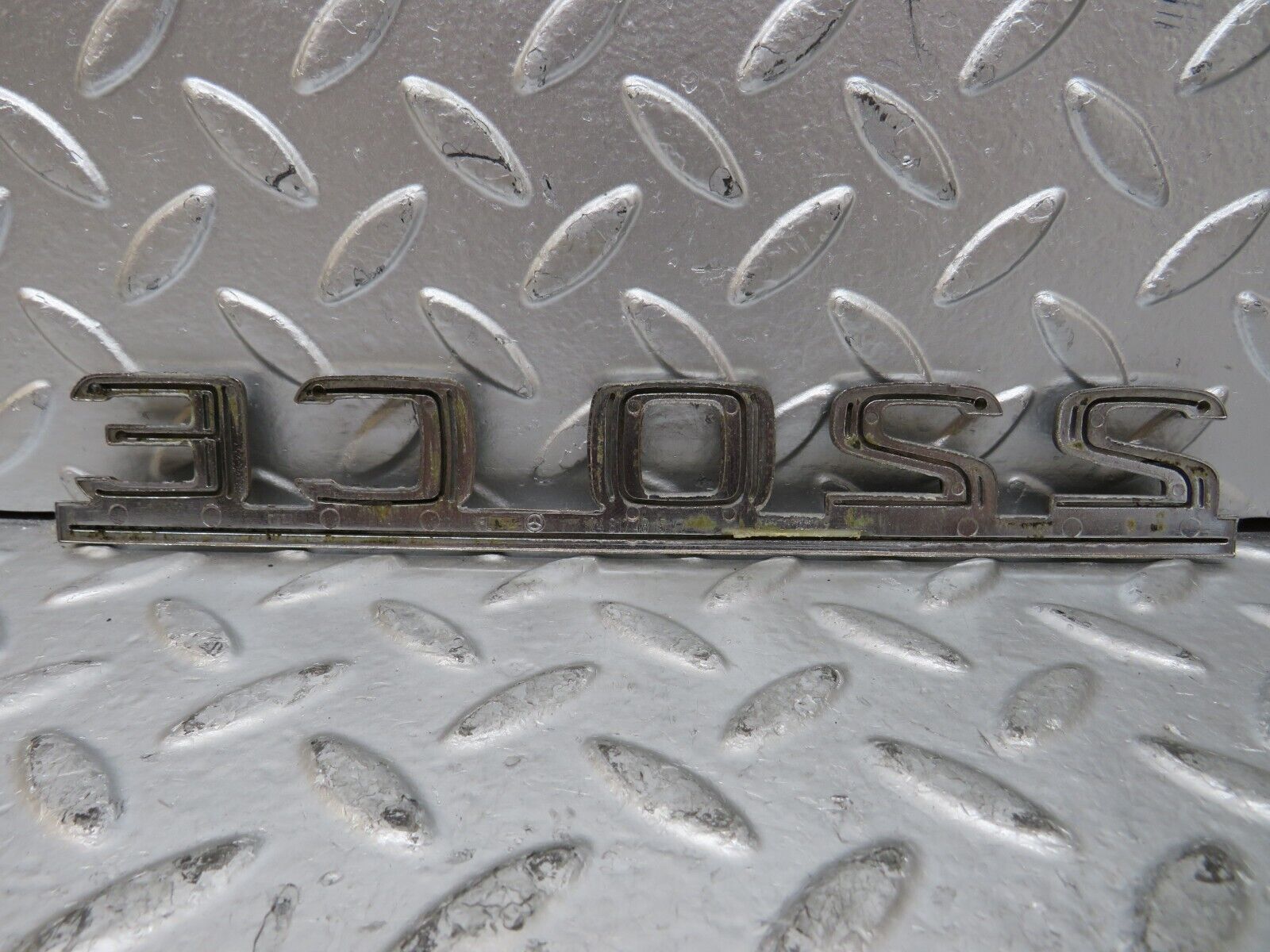 26532 Mercedes-Benz C124 220CE Coupe Trunk Badge Emblem