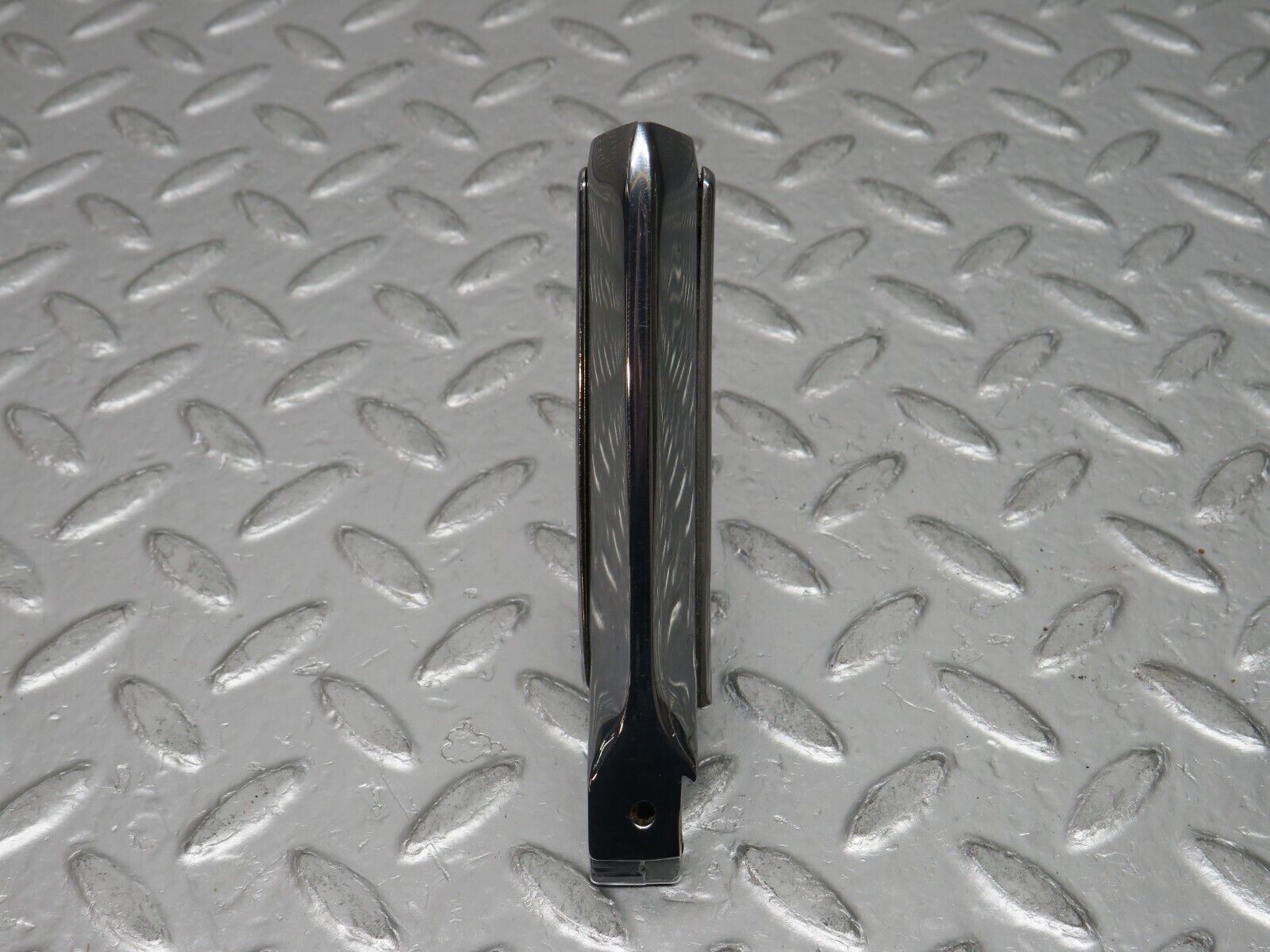 0703 Mercedes-Benz C107 350SLC Coupe Left Wing Mirror Triangle Chrome Bracket