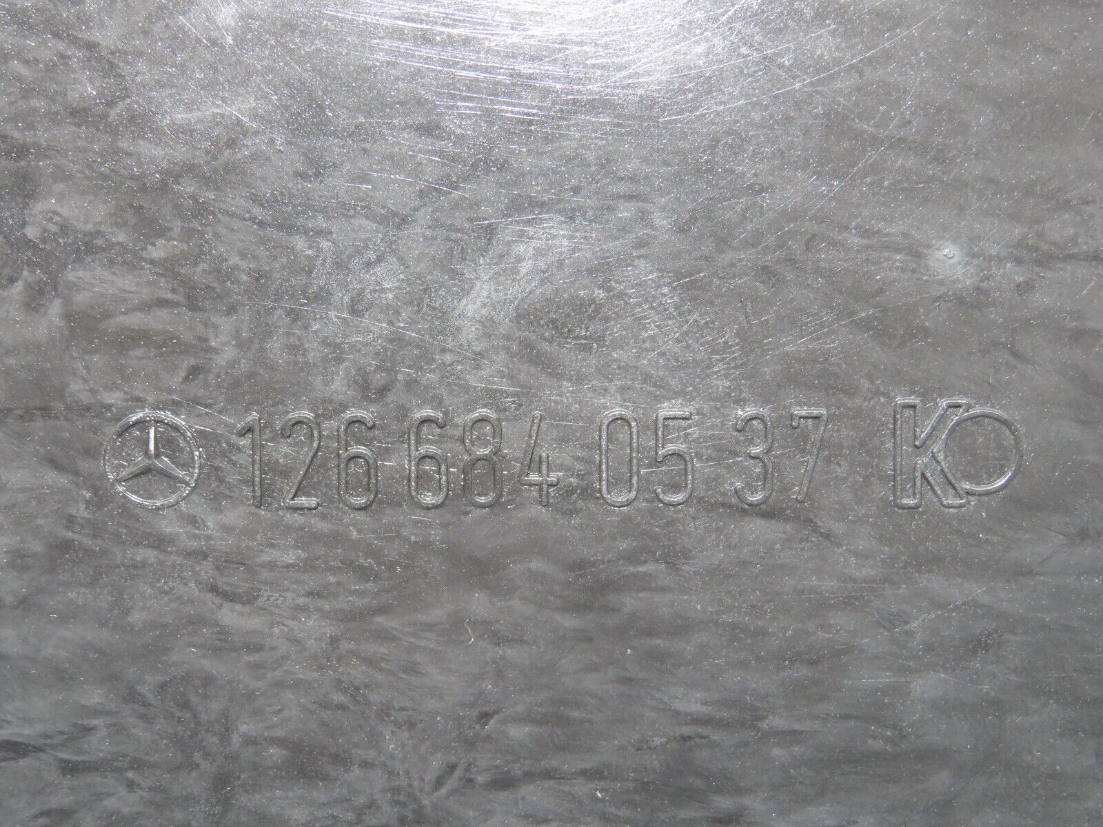 36174 Mercedes-Benz W126 420SE Foot Well Panel Left Side 1266840537