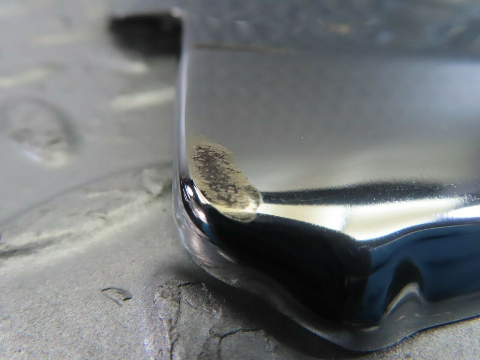 10116 Mercedes-Benz C123 230CE Coupe B Pillar Chrome Cover Plate Left Side