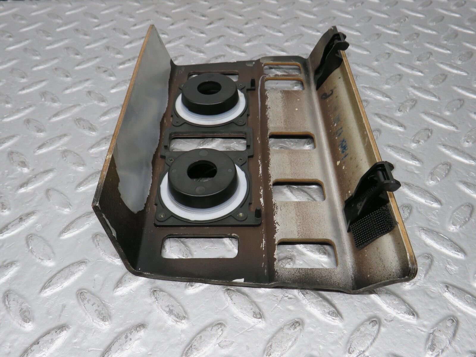 37946 Mercedes-Benz A124 320E Cabriolet Heater Control Panel Wood Trim 1246830275