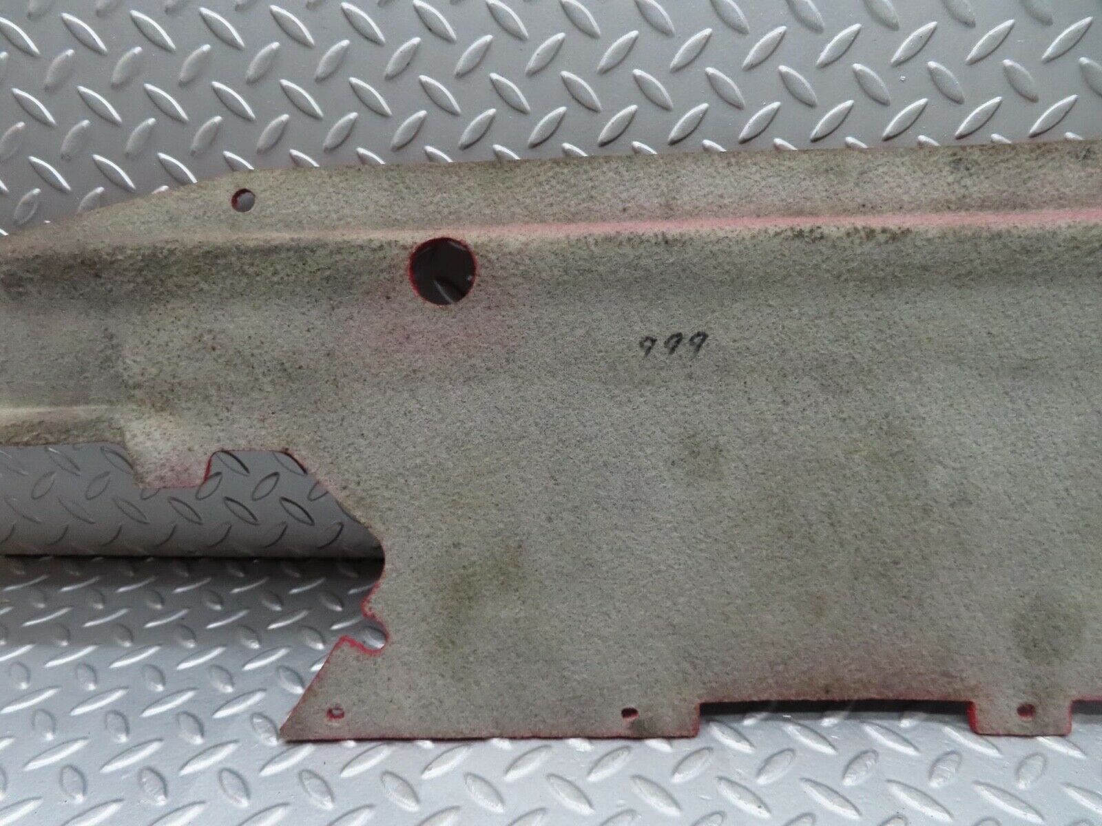 11861 Mercedes-Benz R129 300SL Coupe Boot Rear Carpet Cover Red