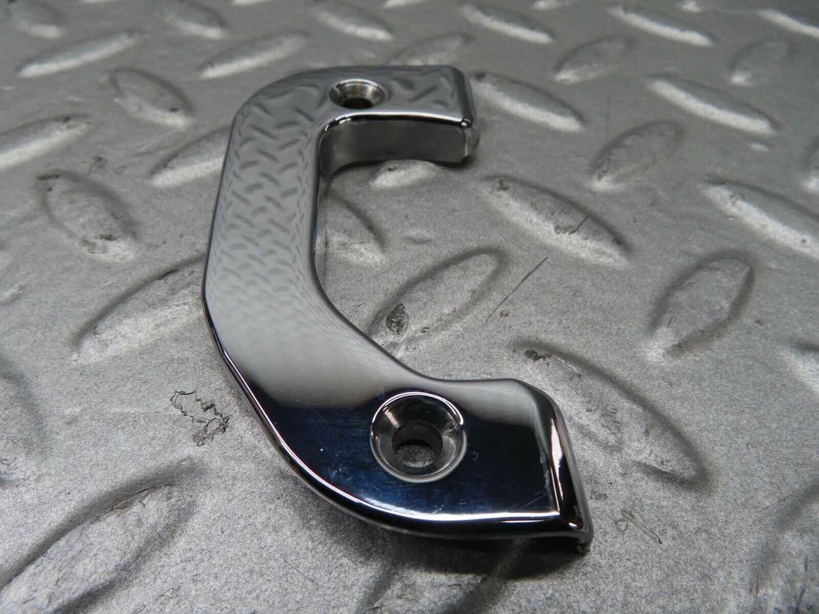 14453 Mercedes-Benz W116 350SE Left Interior Chrome Door Latch Trim