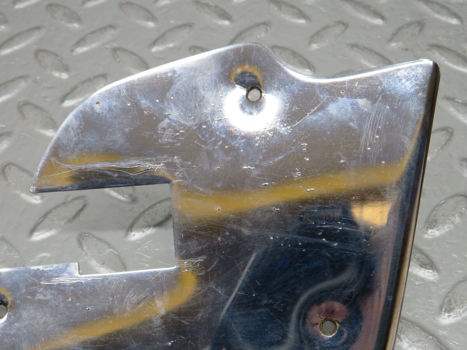 0726 Mercedes-Benz C107 350SLC Coupe Door Chrome Trim Cover Left And Right