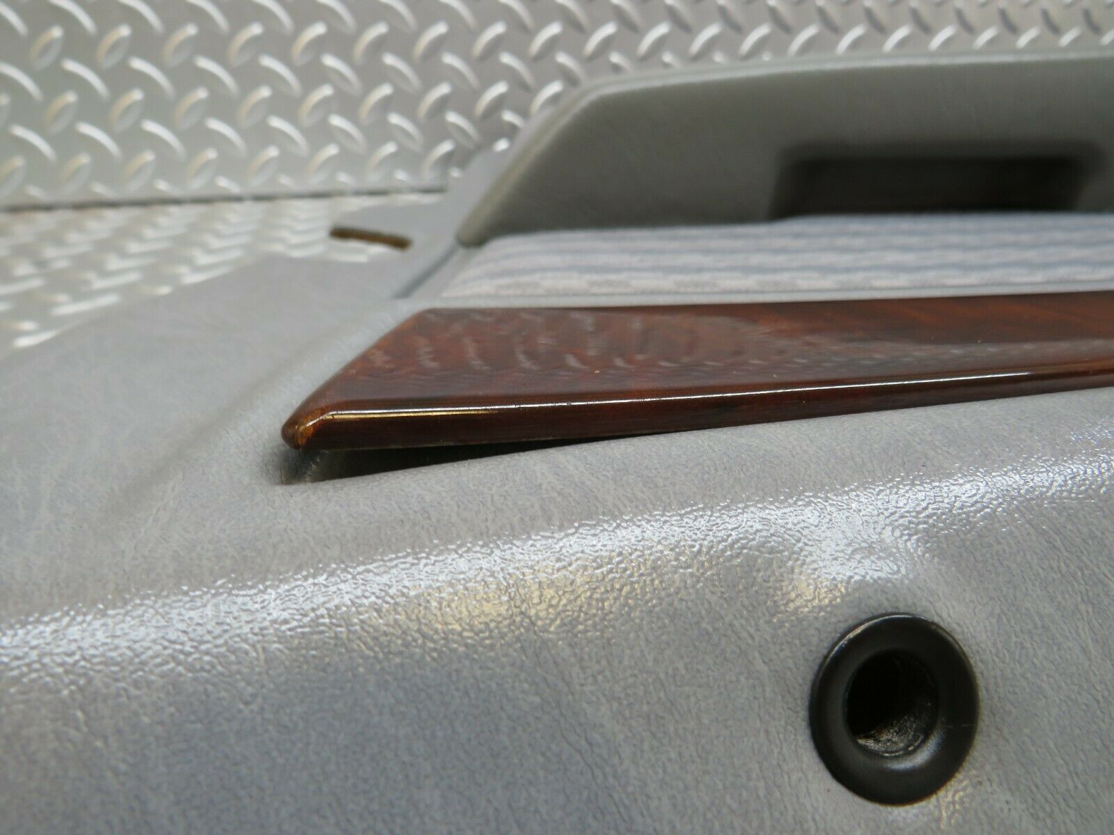 24219 Mercedes-Benz S124 220TE Wagon Front Right Door Card Grey