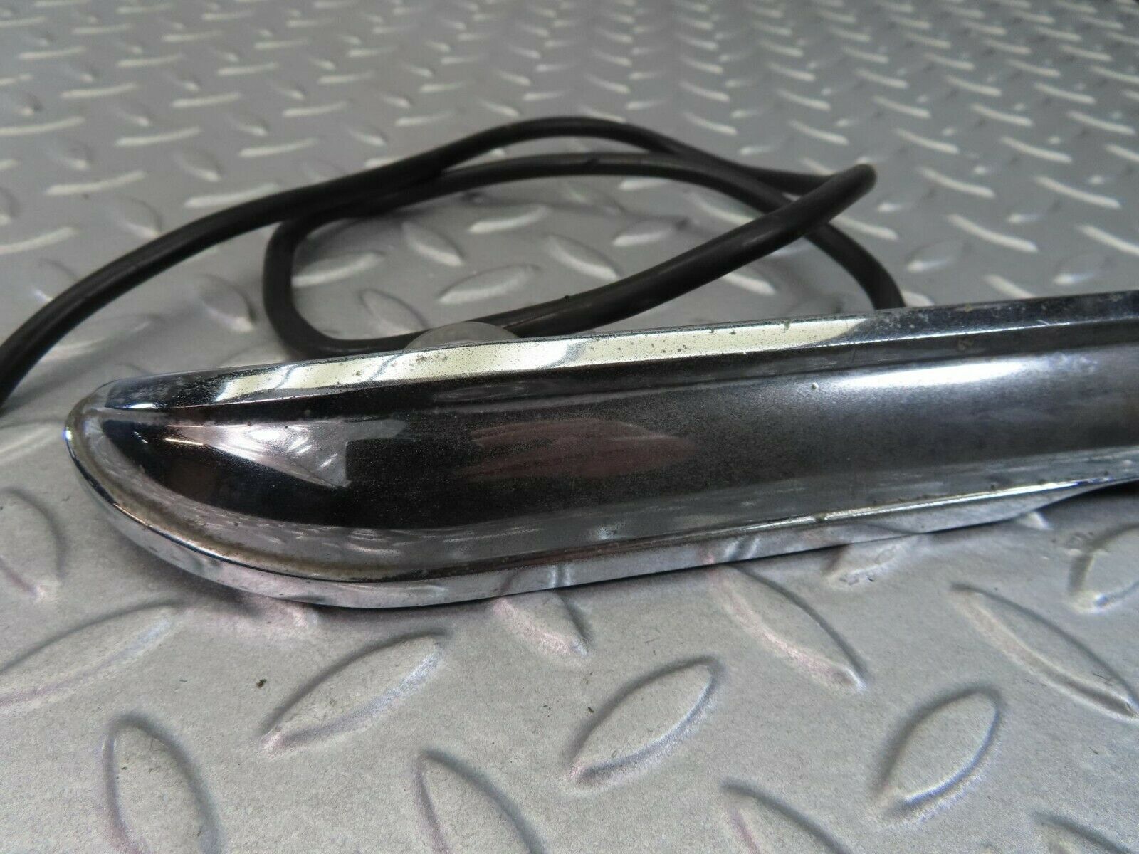 8196 Mercedes-Benz W108 number Plate Light Trunk Lid Chrome