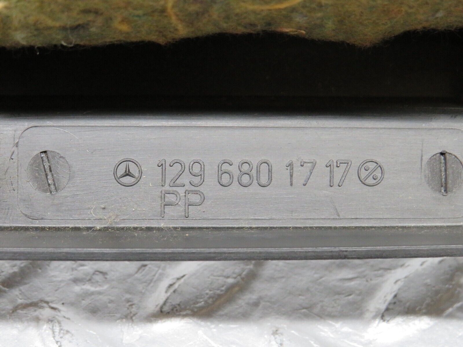 38379 Mercedes-Benz R129 280SL Coupe Under Dash Panel Left Side 1296801717