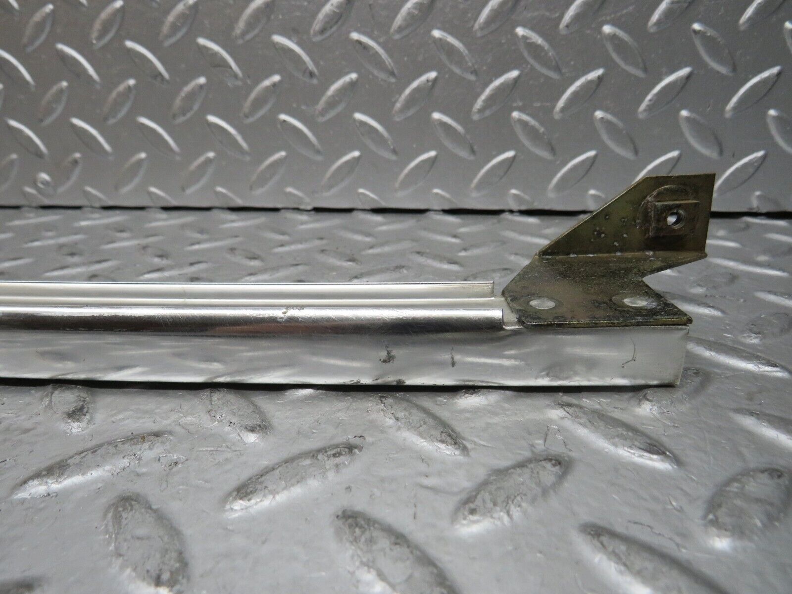 28610 Mercedes-Benz W123 230E Rear Left Door Chrome Window Channel