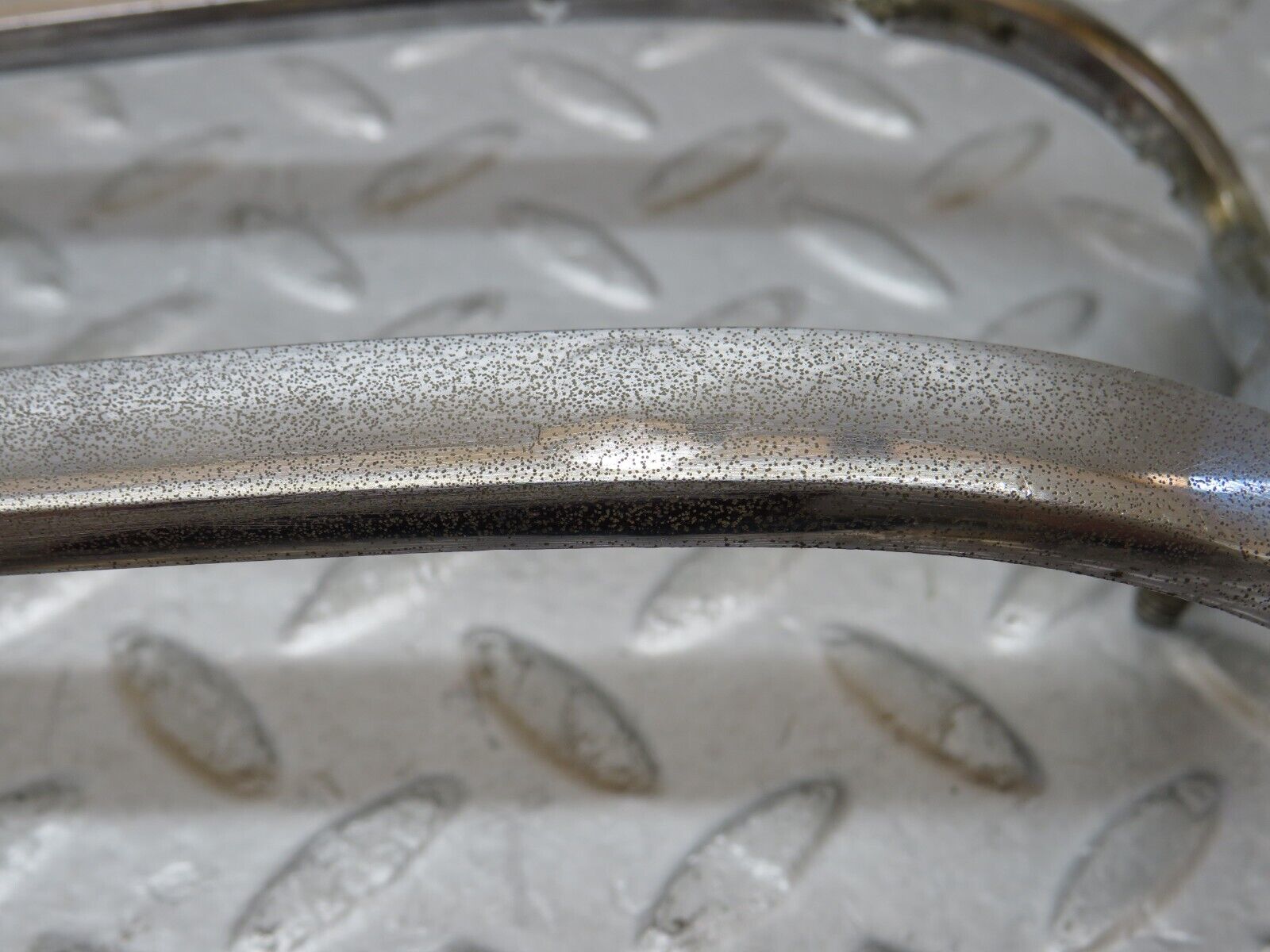 35751 Mercedes-Benz W108 Tail Light Chrome Frame Left 1088260159