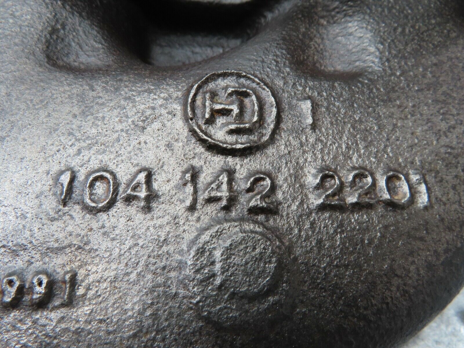 17386 Mercedes-Benz R129 300SL Coupe Exhaust Manifold Cylinder 4-6 1041422201