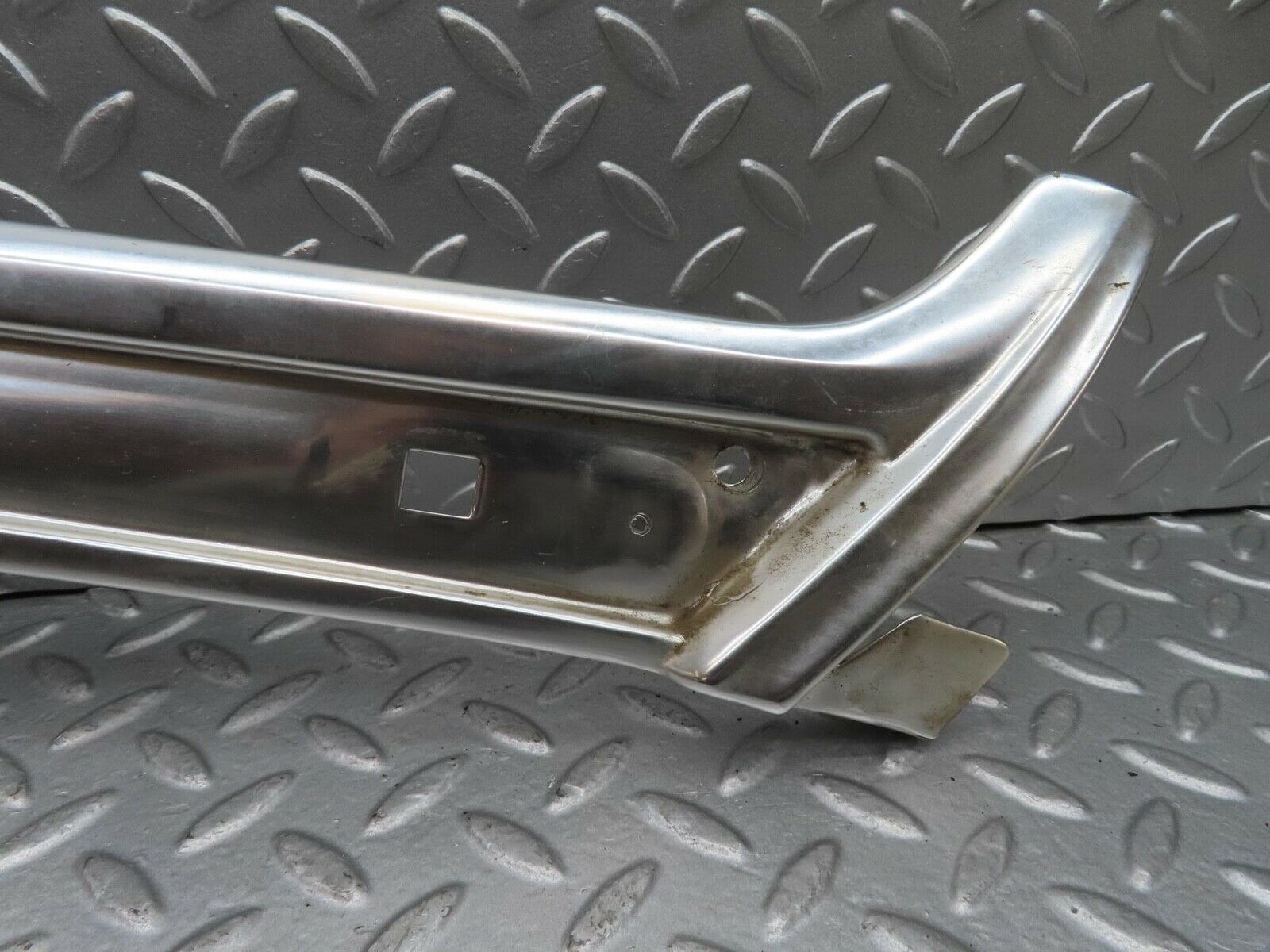 14314 Mercedes-Benz W116 350SE A Pillar Chrome Moulding Trim Right Side