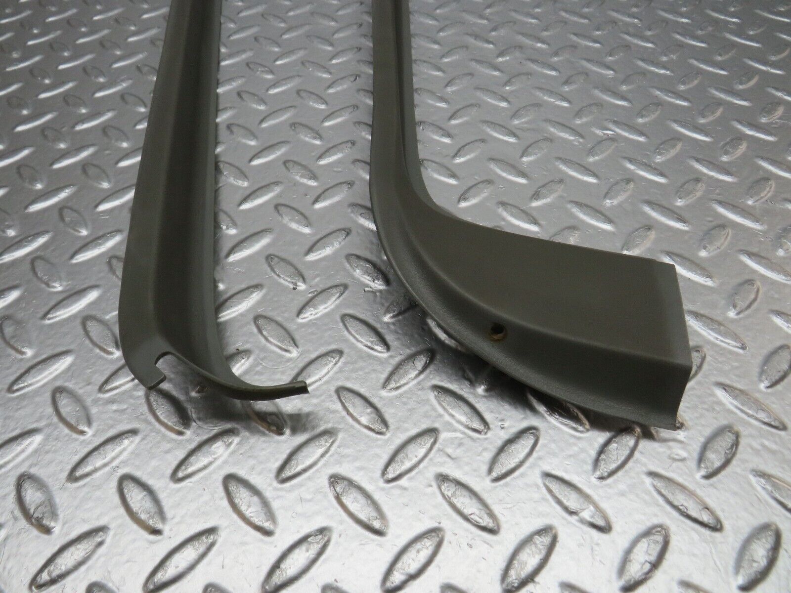 32504 Mercedes-Benz S124 300TE Inner Tailgate Cover Trim Pair Grey 1247450271