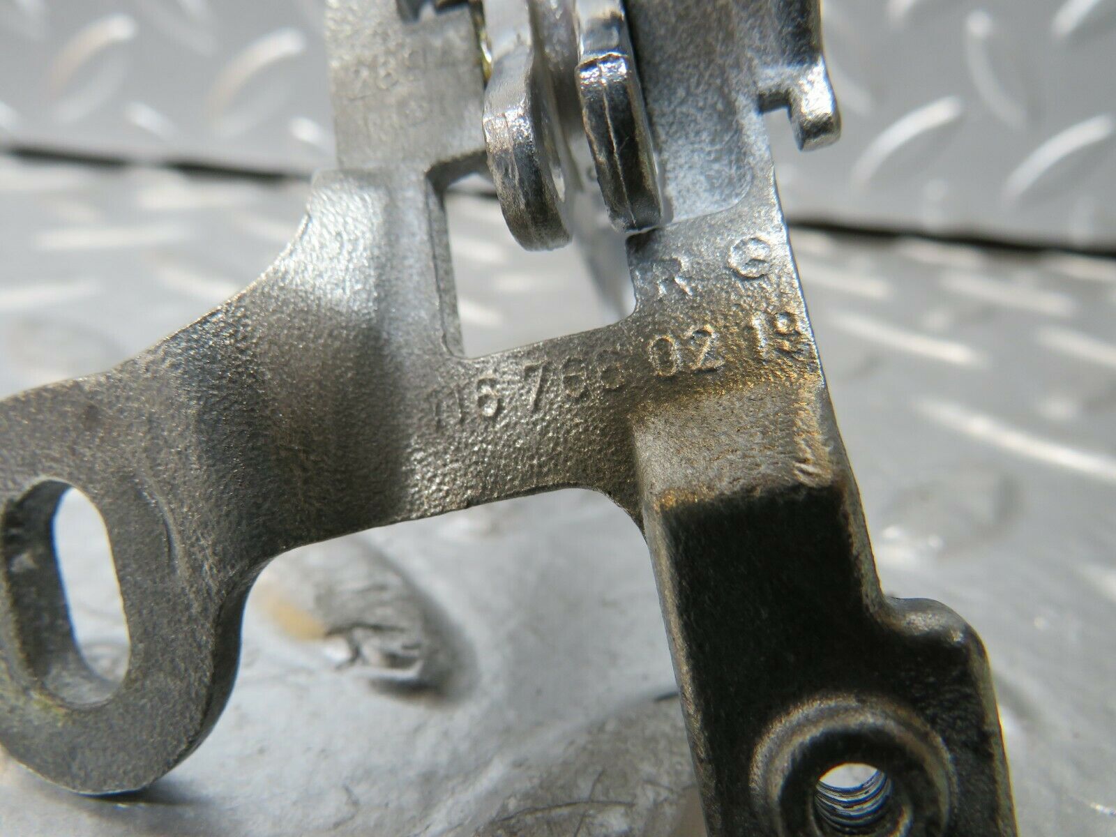 23257 Mercedes-Benz W116 350SE Right Interior Door Handle Chrome 1167660219