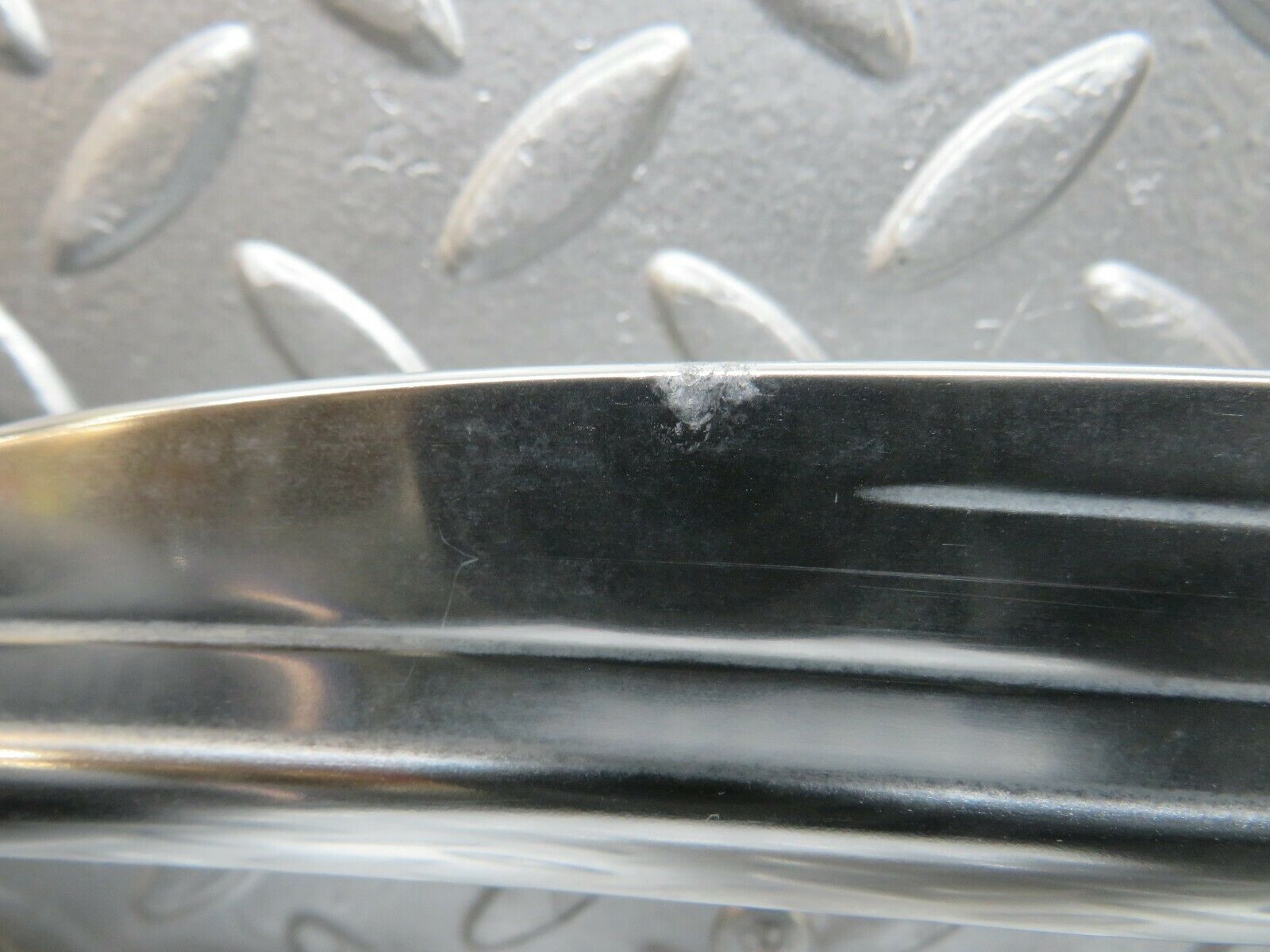 23506 Mercedes-Benz W114 280E C Pillar Chrome Moulding Trim Left Side