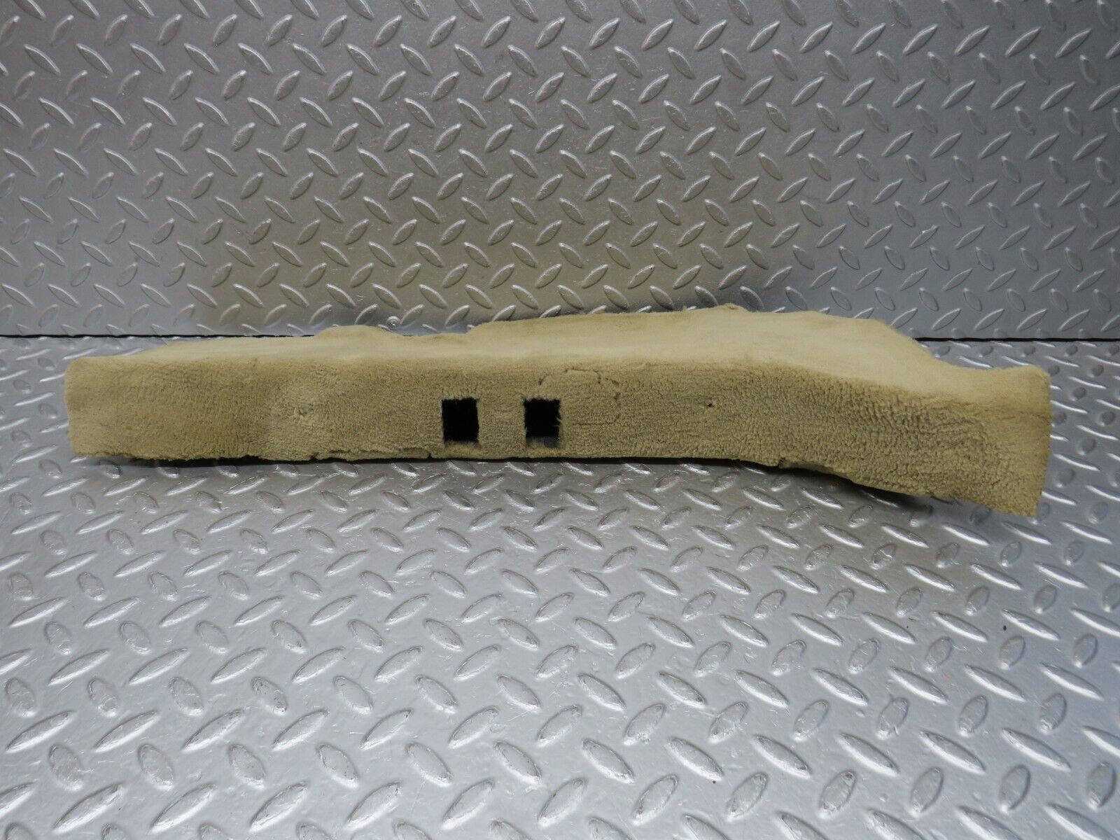 38381 Mercedes-Benz R129 280SL Coupe Rear Floor Cross Member Mat Carpet Beige