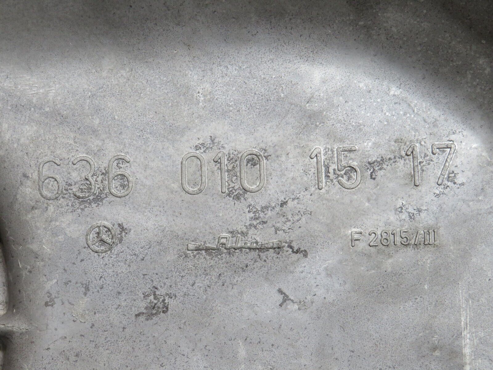 0260 Mercedes-Benz W120 Ponton Timing Gear Case 6360101517