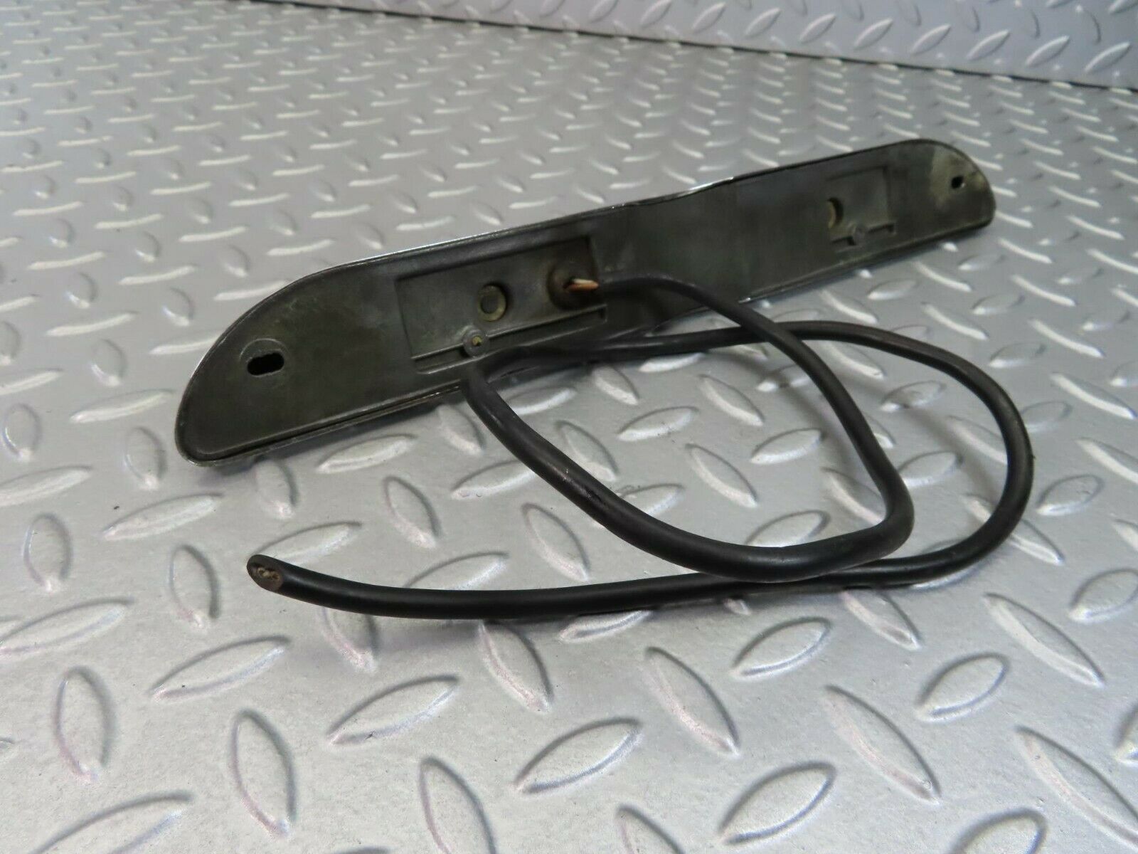 8196 Mercedes-Benz W108 number Plate Light Trunk Lid Chrome