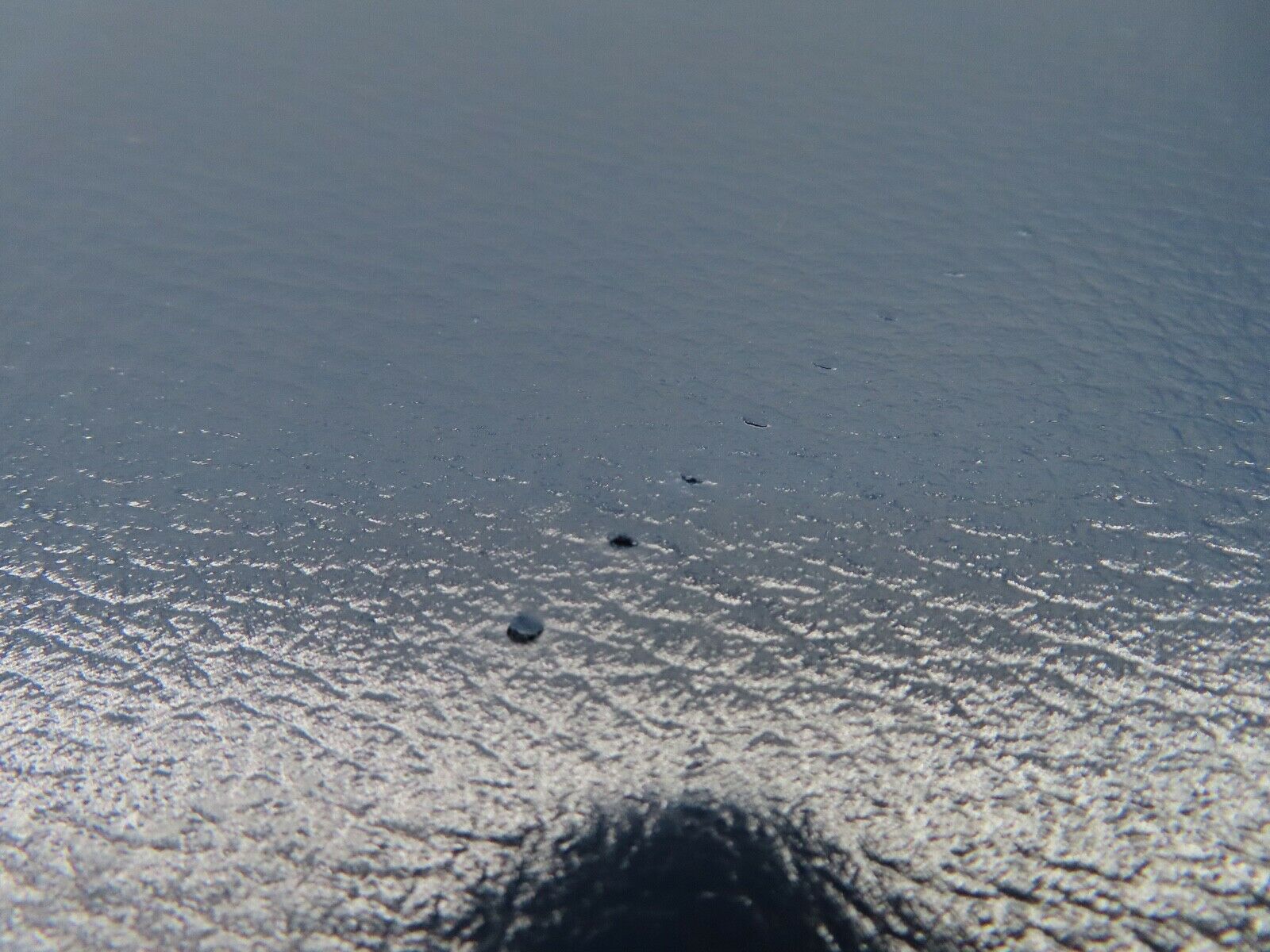 17936 Mercedes-Benz W123 200 C Pillar Cover Panel Right Side Blue 1236900425