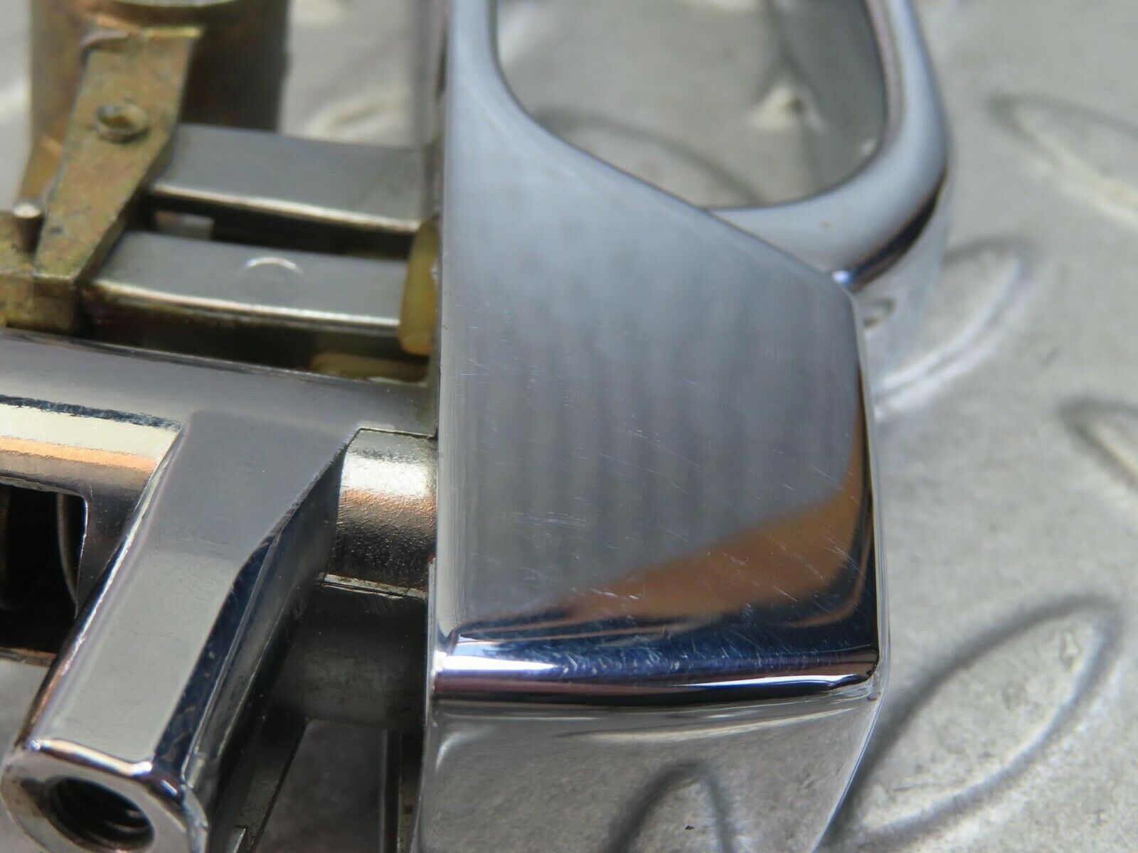 8748 Mercedes-Benz W116 Chrome Door Handle Rear Right 1167600059