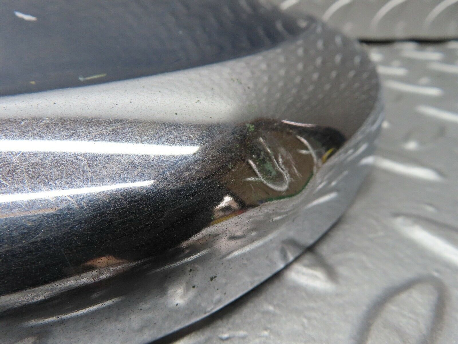 18604 Mercedes-Benz W120 W121 Ponton Chrome Wheel Hub Cap