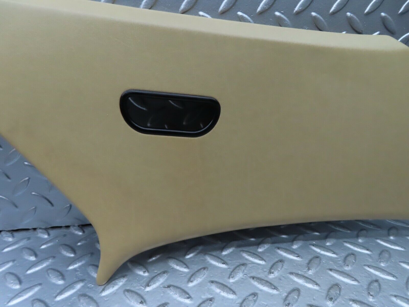 21049 Mercedes-Benz W123 230E C Pillar Cover Left Side Beige 1236900325