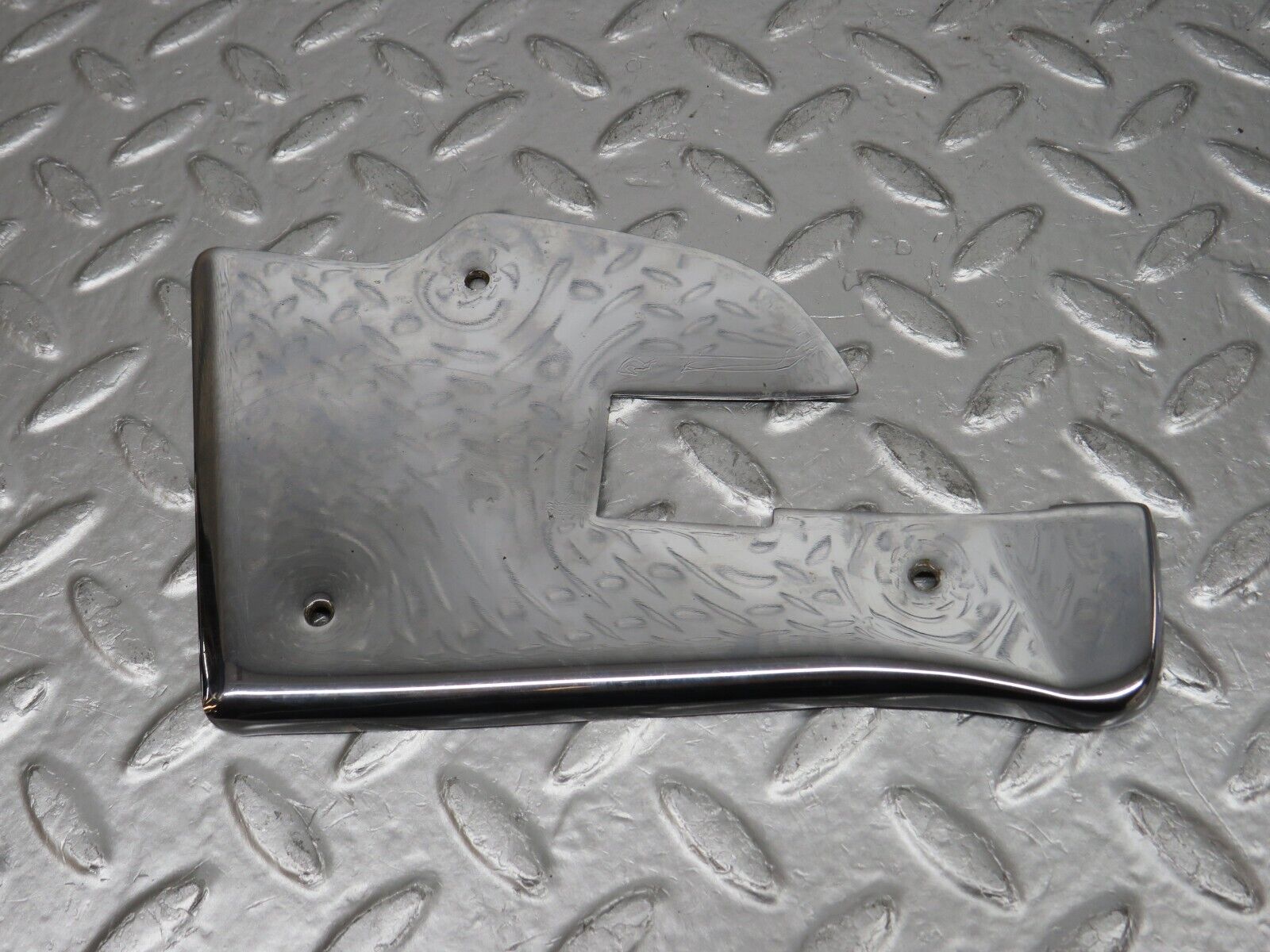 0726 Mercedes-Benz C107 350SLC Coupe Door Chrome Trim Cover Left And Right