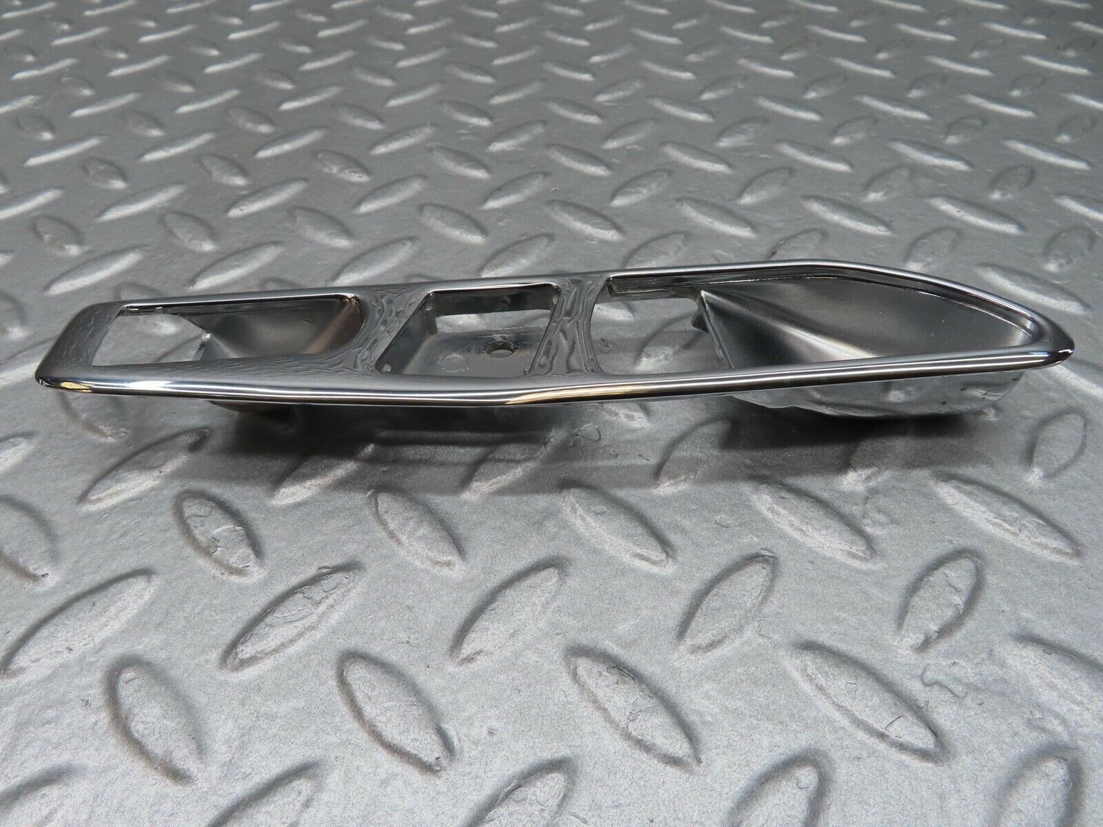 13979 Mercedes-Benz C107 280SLC Interior Door Handle Chrome Surround Left